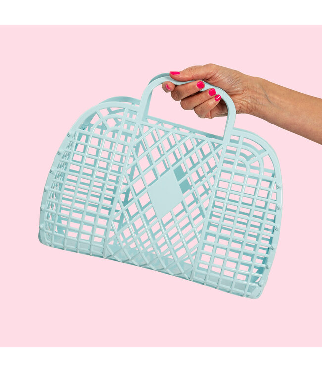 Retro Basket Jelly bag large - Blue