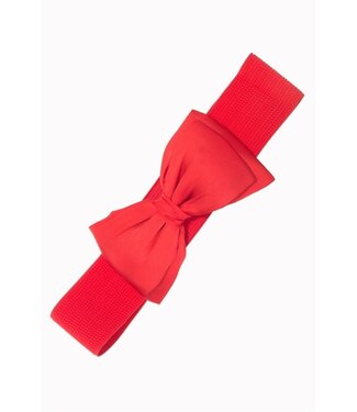 Banned Bow Belt - Red