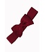 Banned Bow Belt - Burgundy