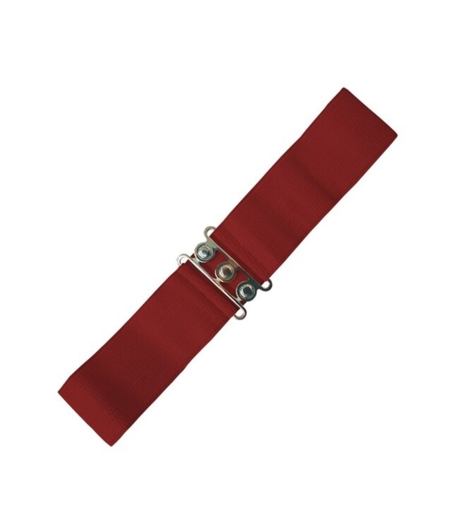 Stretch Belt - Burgundy