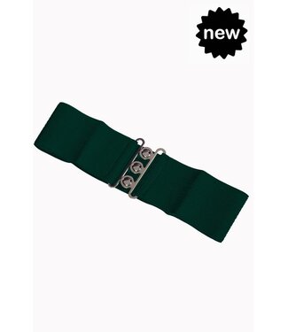 Banned Stretch Belt - Forest Green