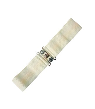 Banned Stretch Belt - Ivory