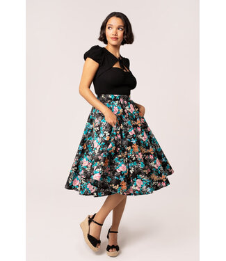 Hell Bunny Umi Skirt - Black