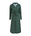 LaLaMour Marilyn dress - barock flower green