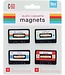 Rex London Mini music magnets (set of 4) - Cassette