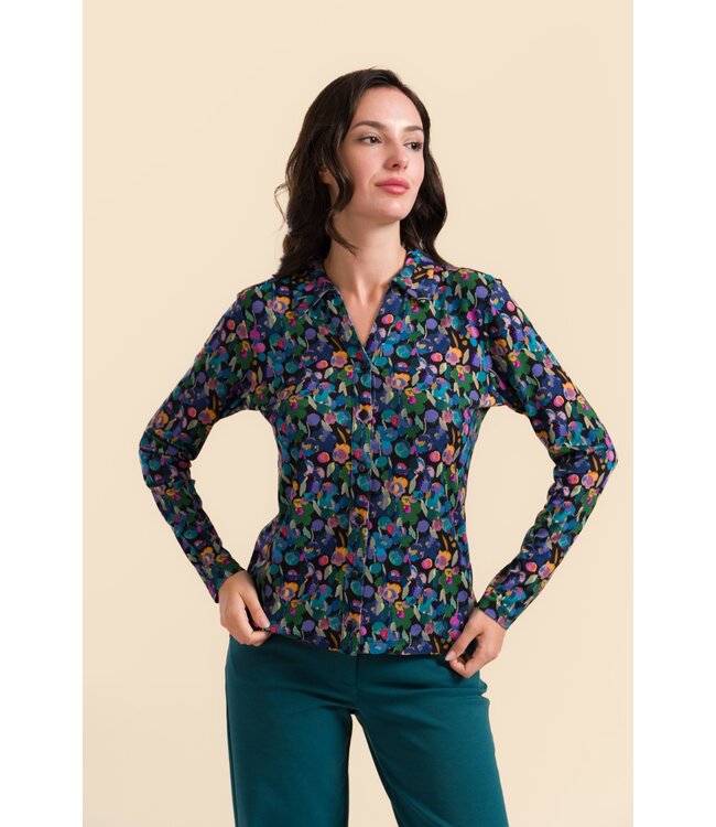 Anna blouse - color splash
