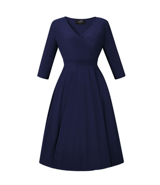 Lady V Lyra Dress - Navy