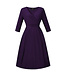 Lady V Lyra dress - Damson
