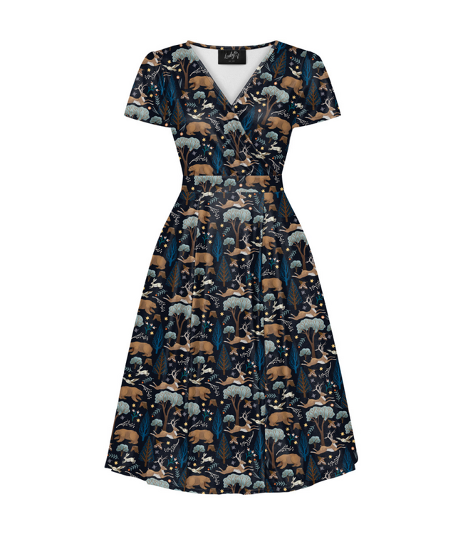 Lyra dress - Blue Forest