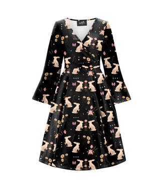 Lady V Zelda Dress - Winter Rabbit