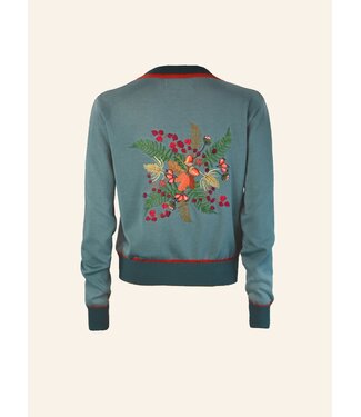 Palava Vera - Mineral Blue Hedgerow Cardigan