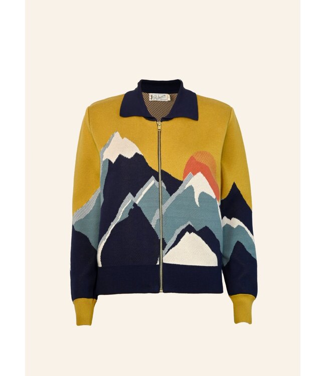 Kate - Mustard Peak Zip-Up