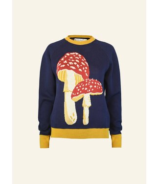 Palava Fred - Navy Mushroom Jumper