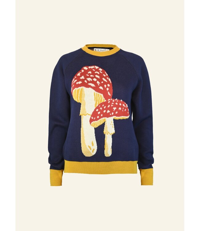 Fred - Navy Mushroom Jumper