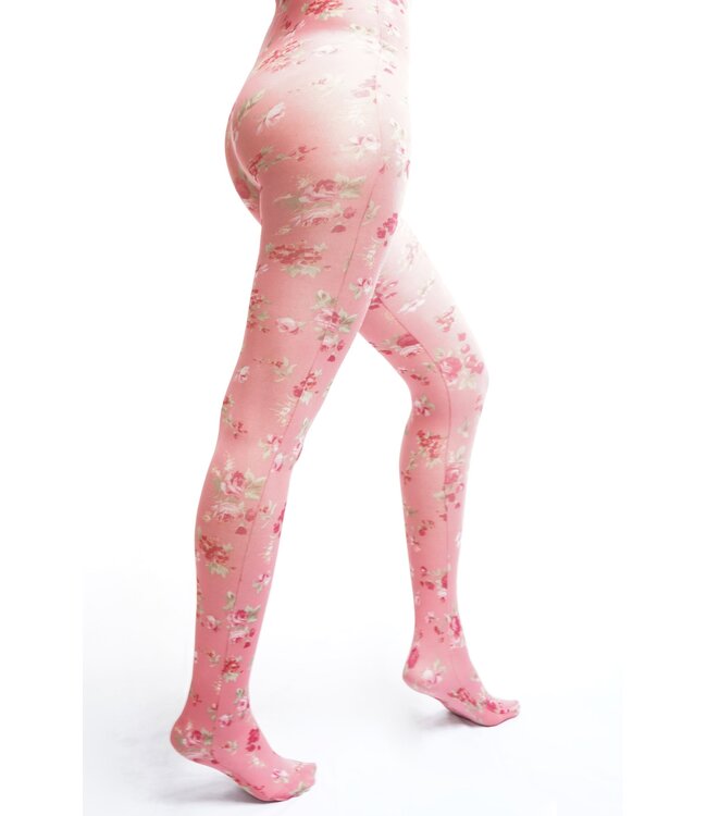 Ditsy Petite Flower printed tights