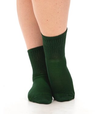 Pamela Mann Extra Wide Bamboo Super Soft Socks | Forest Green