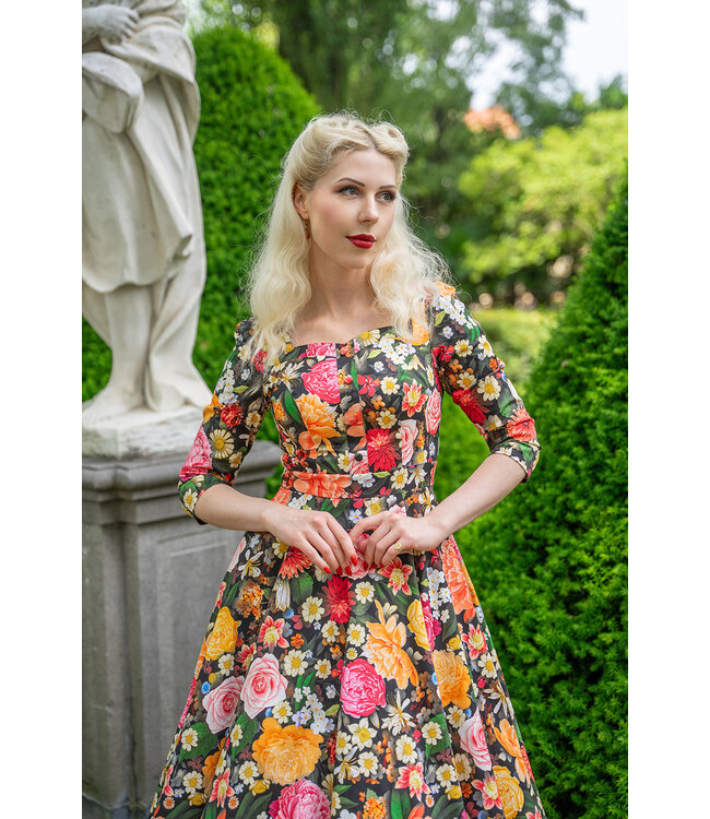 Cassidy Floral Swingjurk