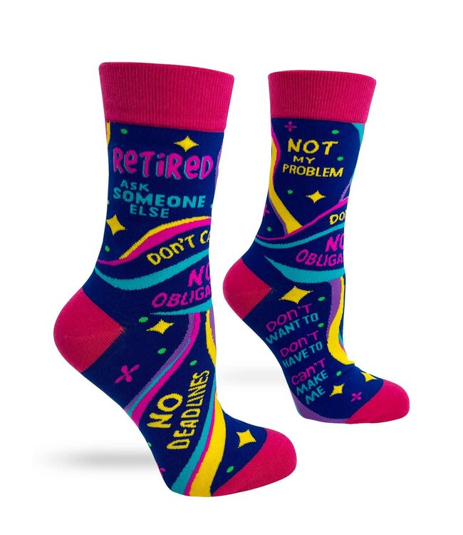 Retired, ask someone else socks