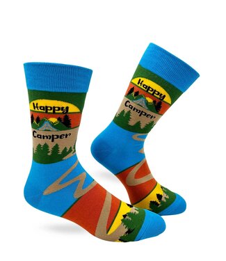 Fabdaz Happy camper Men's socks