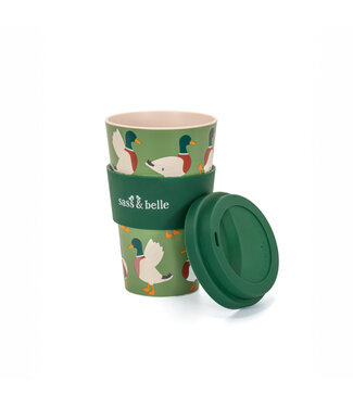 Sass & Belle Mallard Duck Travel Coffee Cup