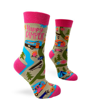 Fabdaz Happy camper socks