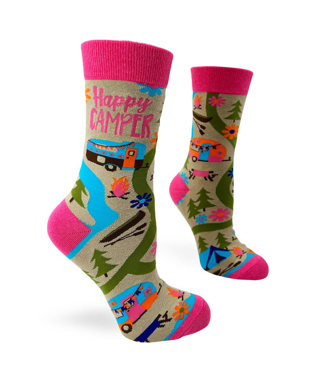 Happy camper socks