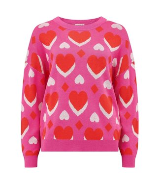 Sugarhill Brighton andi jumper - Geo hearts