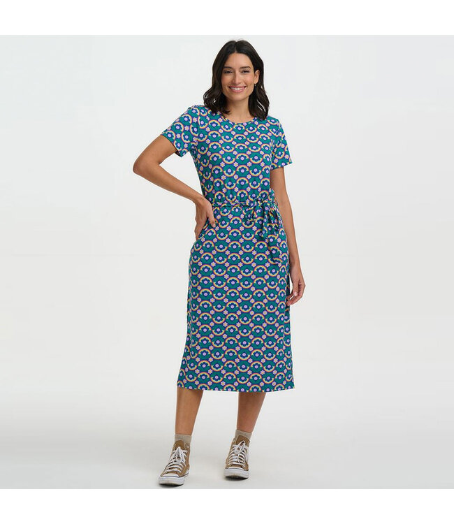 flissy jersey midi dress kaleidoscope daisy