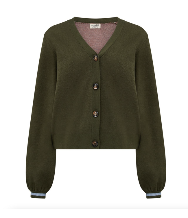 adrian cardigan - leopard jungle