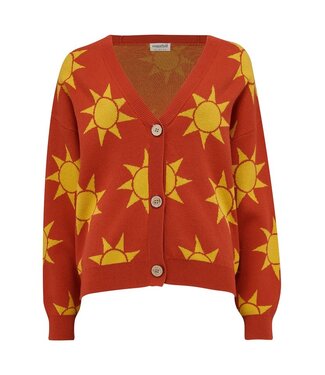 Sugarhill Brighton Angelica V-neck Cardigan Canyon Sunshine