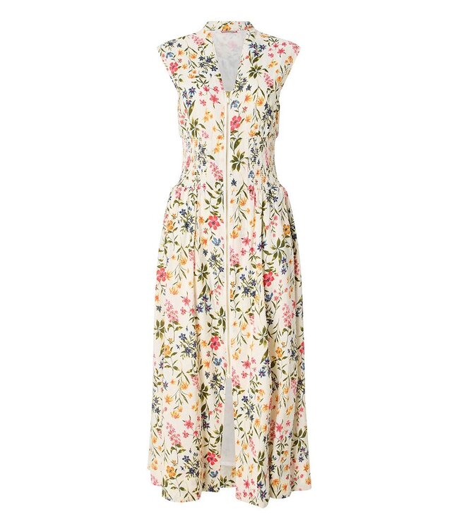 Jemima Floral Cotton Dobby Dress
