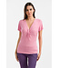 LaLaMour Angela Top Short Sleeve - Plain Pink