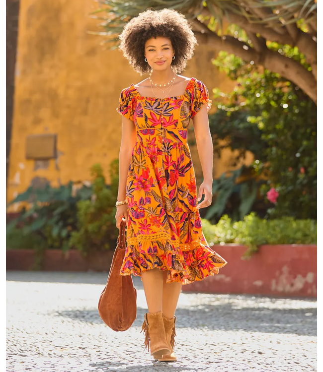 Amelia Printed Dress