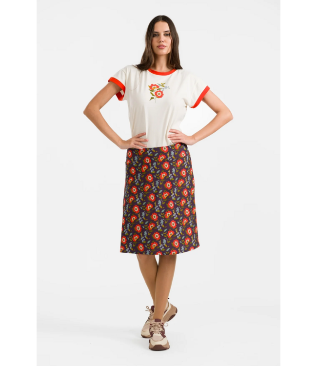 Esmee Skirt - Purple Poppy