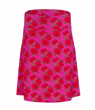 LaLaMour Esmee Skirt - Fuchsia Flowers