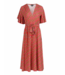 LaLaMour Trix Butterfly Sleeve Dress - Tropical Tango