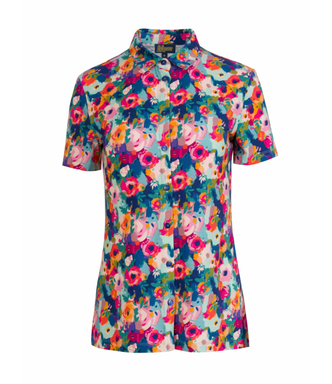 Sill Blouse Short Sleeve - Potpourri