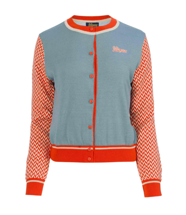 Knitwear Cardigan - Flowers