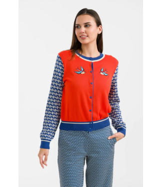 LaLaMour Knitwear Cardigan - Swallow