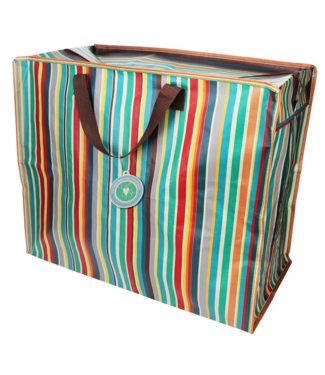 Preorder Jumbo Storage Bag - Retro 70s Stripes