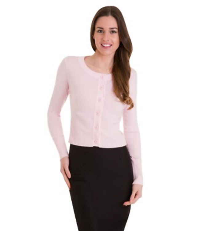 Dolly Cardigan - Light Pink
