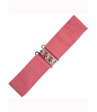 Banned Stretch Belt - Coral