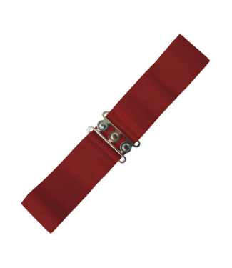 Banned Stretch Belt - Burgundy