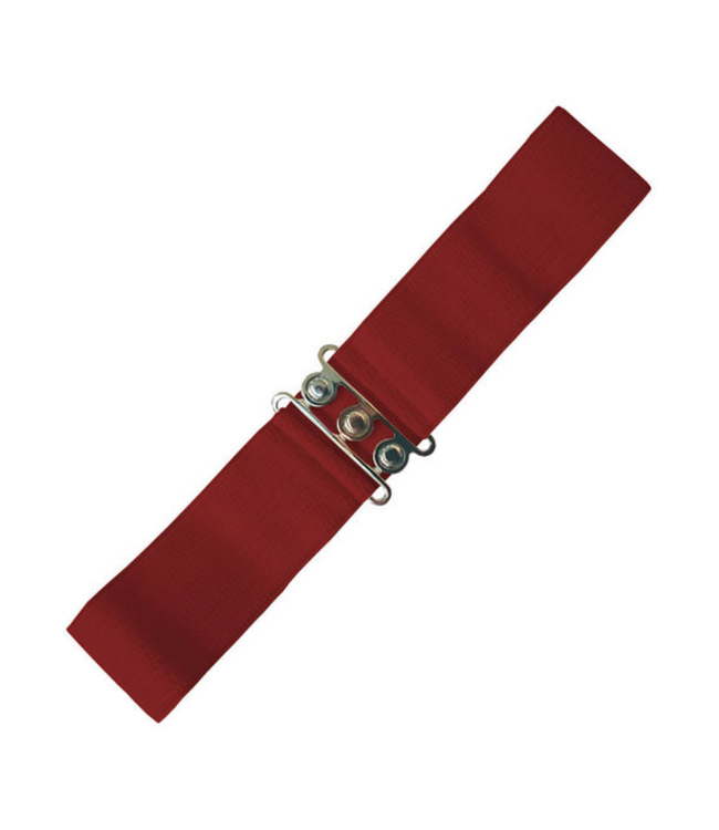Stretch Belt - Burgundy
