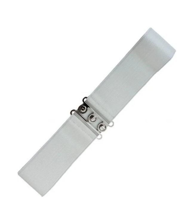 Stretch Belt - White
