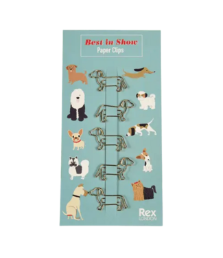 Rex London Dog Paper Clips - Best in Show