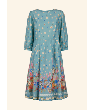Palava Philippa Dress - Teal Foxgloves
