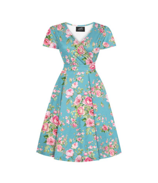 Lady V Lyra - Mini Dress - English Rose