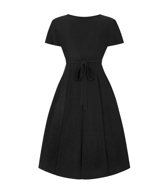 Short Sleeve Lyra Dress - Black