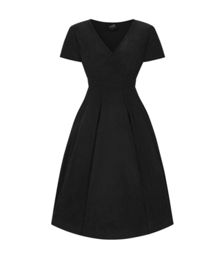 Lady V Short Sleeve Lyra Dress - Black